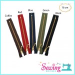 ZIP - GOLD METAL ZIP (16CM)